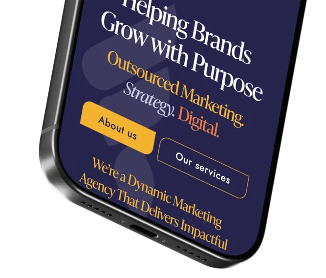 Flourish Marketing featured Image - Home Website Maintenance on iPhone